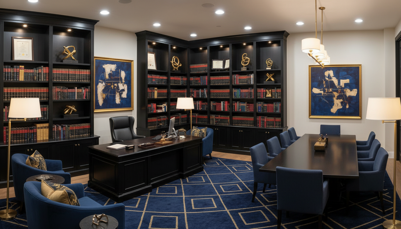 VKJ Law Offices conference room